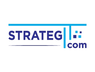 StrategITcom logo design by twomindz