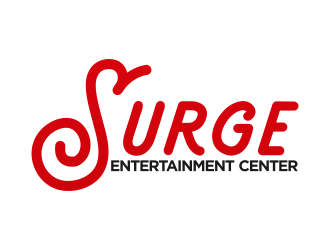 Surge Entertainment Center  logo design by Purwoko21