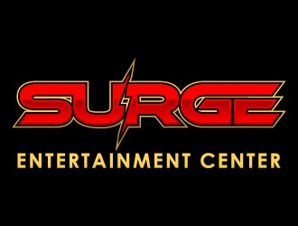 Surge Entertainment Center  logo design by J0s3Ph