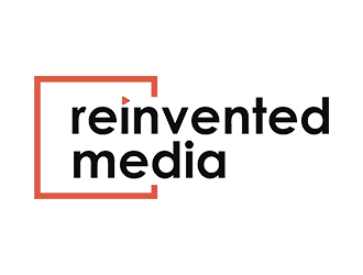 reinvented media logo design by cimot