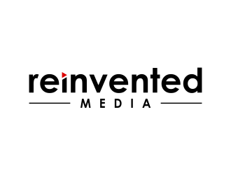 reinvented media logo design by creator_studios