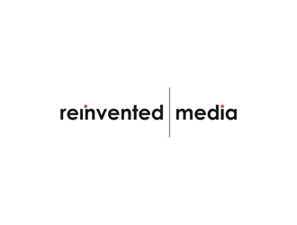 reinvented media logo design by alby