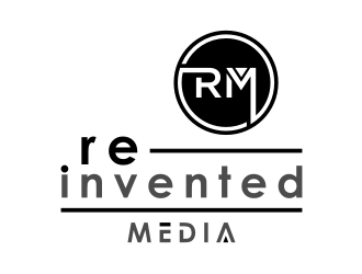 reinvented media logo design by Zhafir