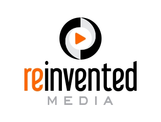 reinvented media logo design by cikiyunn