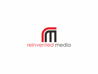 reinvented media logo design by amsol
