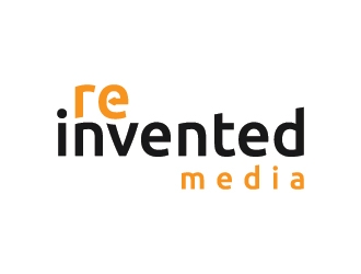 reinvented media logo design by Fear