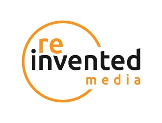 reinvented media logo design by Fear