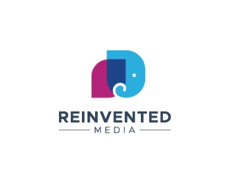 reinvented media logo design by nehel