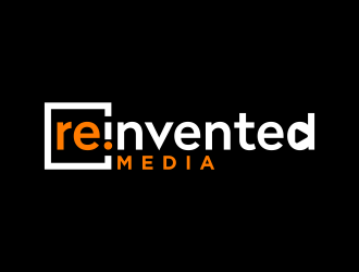 reinvented media logo design by puthreeone