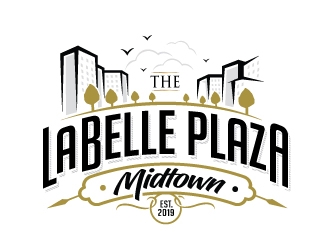 LaBelle Plaza    Midtown logo design by REDCROW