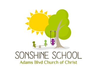 Sonshine School logo design by JJlcool