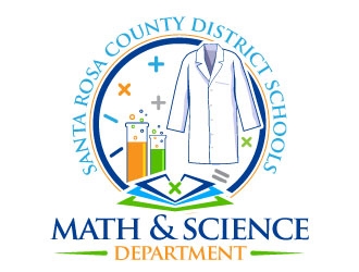 Santa Rosa County District Schools - Math & Science Department logo design by Suvendu