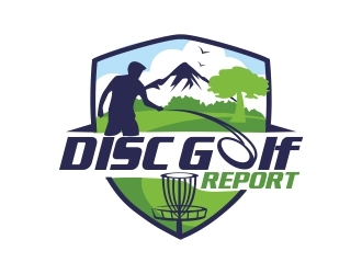 Disc Golf Report logo design by ruki