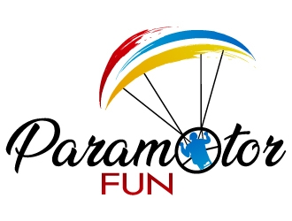 Paramotor Fun logo design by MonkDesign