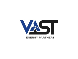 Vast Energy Partners  logo design by fortunato