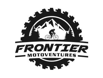 frontier motoventures logo design by Gravity