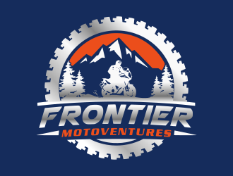 frontier motoventures logo design by Dakon