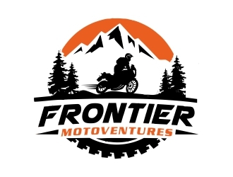 frontier motoventures logo design by ruki