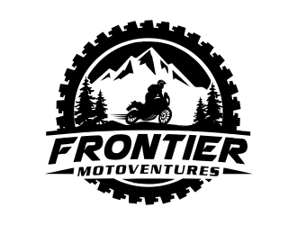 frontier motoventures logo design by ruki