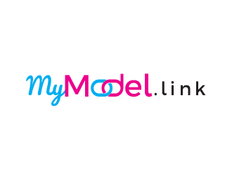 MyModel.link logo design by justin_ezra