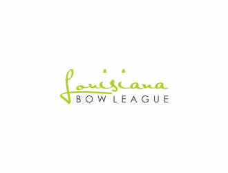 Louisiana Bow League  logo design by amsol
