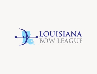 Louisiana Bow League  logo design by zinnia