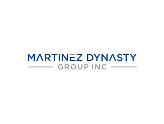 Martinez Dynasty Group Inc logo design by Barkah