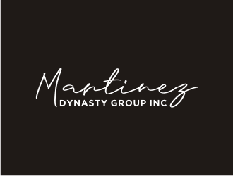 Martinez Dynasty Group Inc logo design by bricton