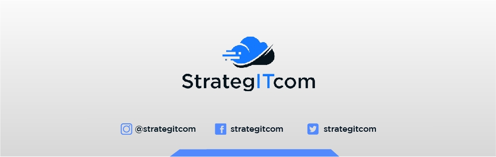 StrategITcom logo design by fortunato