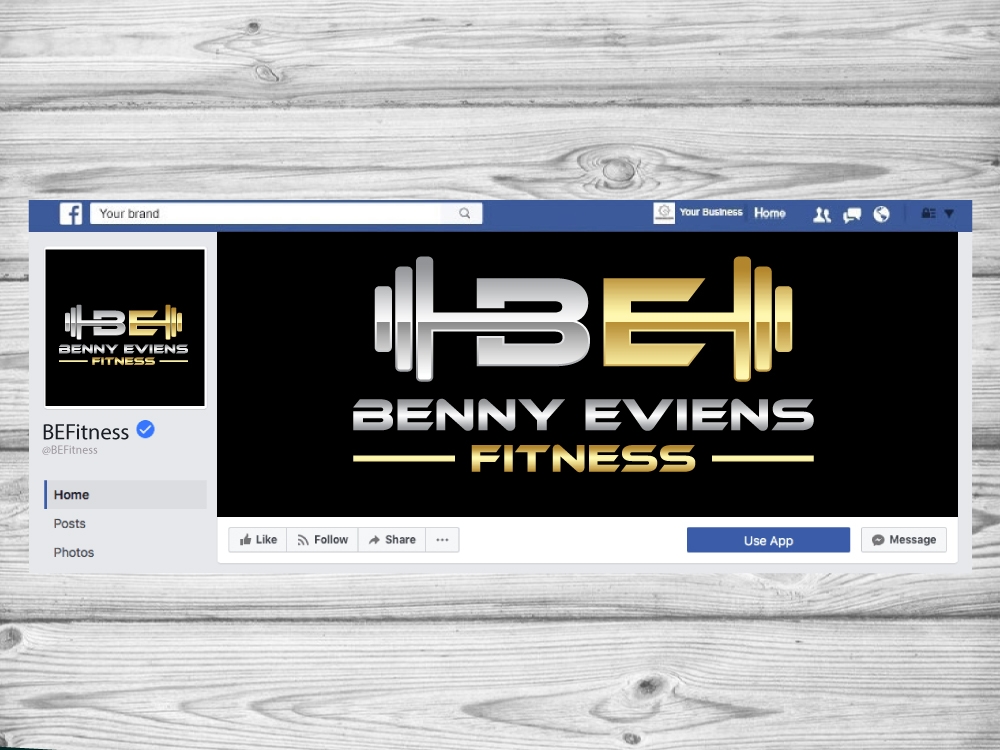 Benny Eviens Fitness  logo design by jaize