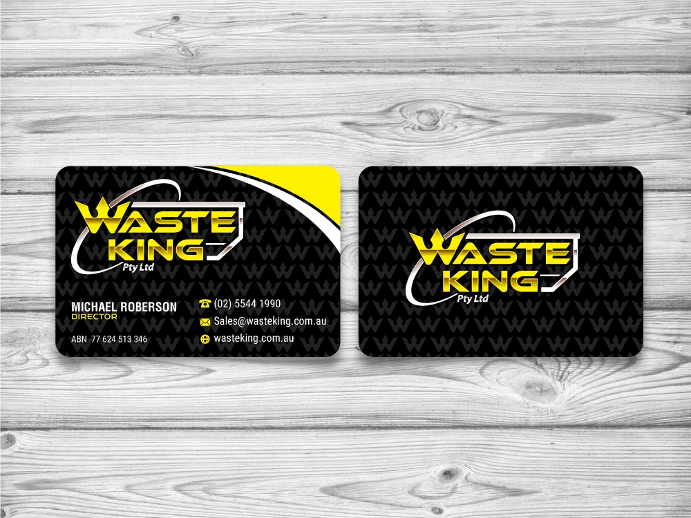 Waste King Pty Ltd logo design by jaize
