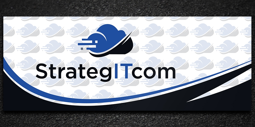 StrategITcom logo design by Gelotine