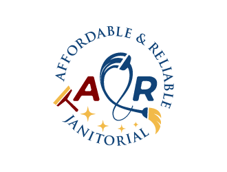 Affordable and Reliable Janitorial  logo design by hwkomp