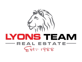 Lyons Team Real Estate logo design by REDCROW