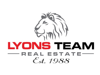Lyons Team Real Estate logo design by REDCROW