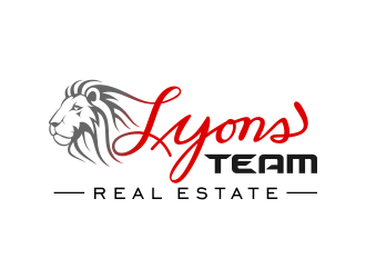 Lyons Team Real Estate logo design by nandoxraf