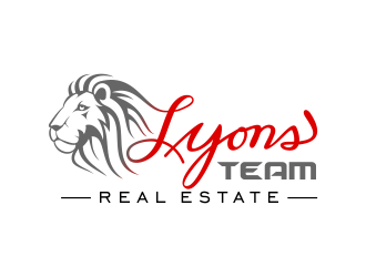 Lyons Team Real Estate logo design by nandoxraf