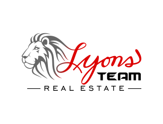 Lyons Team Real Estate logo design by nandoxraf