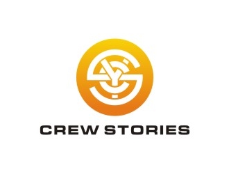 CREW STORIES logo design by sabyan