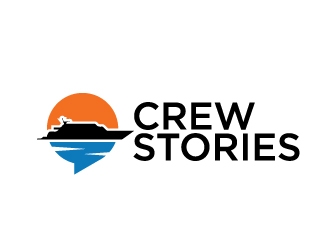 CREW STORIES logo design by Foxcody