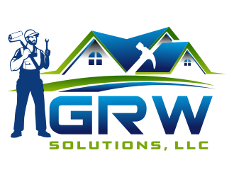 GRW Solutions, LLC logo design by aldesign