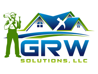 GRW Solutions, LLC logo design by aldesign