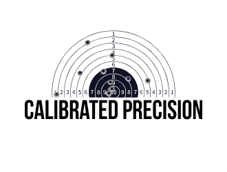 Calibrated Precision  logo design by ROSHTEIN