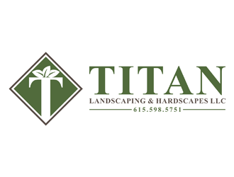 Titan Landscaping & Hardscapes LLC logo design by johana
