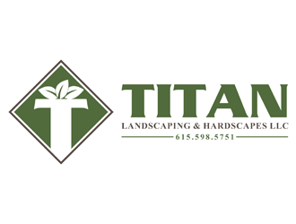 Titan Landscaping & Hardscapes LLC logo design by johana