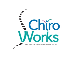 ChiroWorks logo design by Herquis