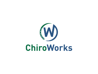 ChiroWorks logo design by coratcoret