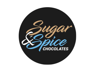Sugar & Spice Chocolates  logo design by lexipej