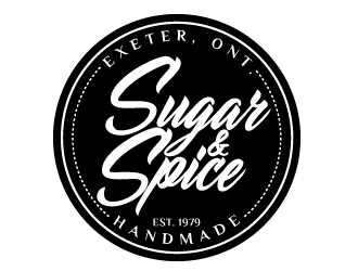 Sugar & Spice Chocolates  logo design by ElonStark