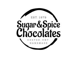 Sugar & Spice Chocolates  logo design by CreativeKiller